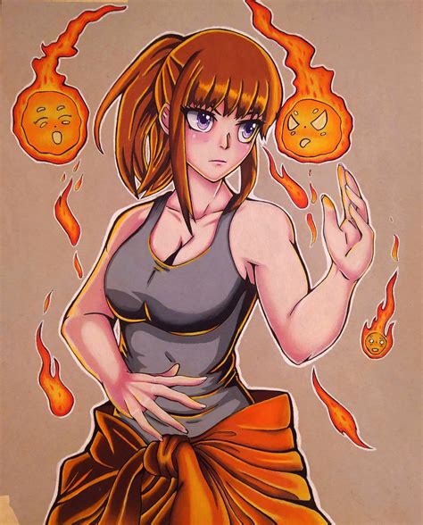 fire force maki fanart